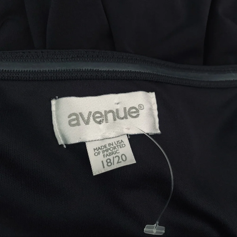 Avenue BLACK One Shoulder Fit & Flare Dress 18/20 - Picture 5 of 5